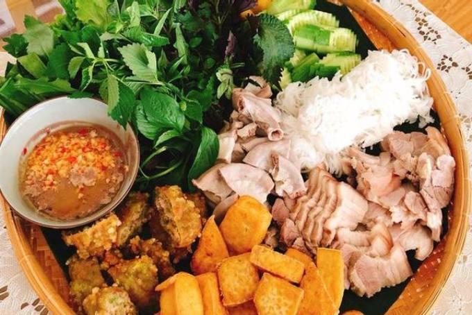 bún đậu mắm tôm Cầu Giấy Làng Mơ