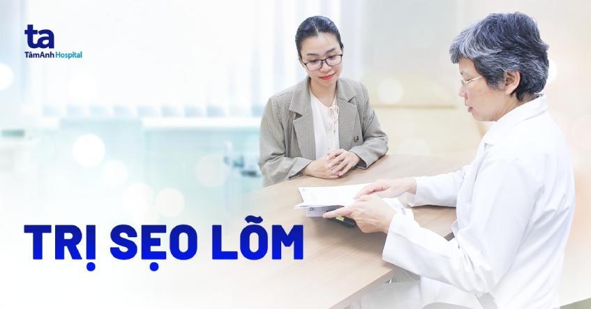 cách trị sẹo lõm