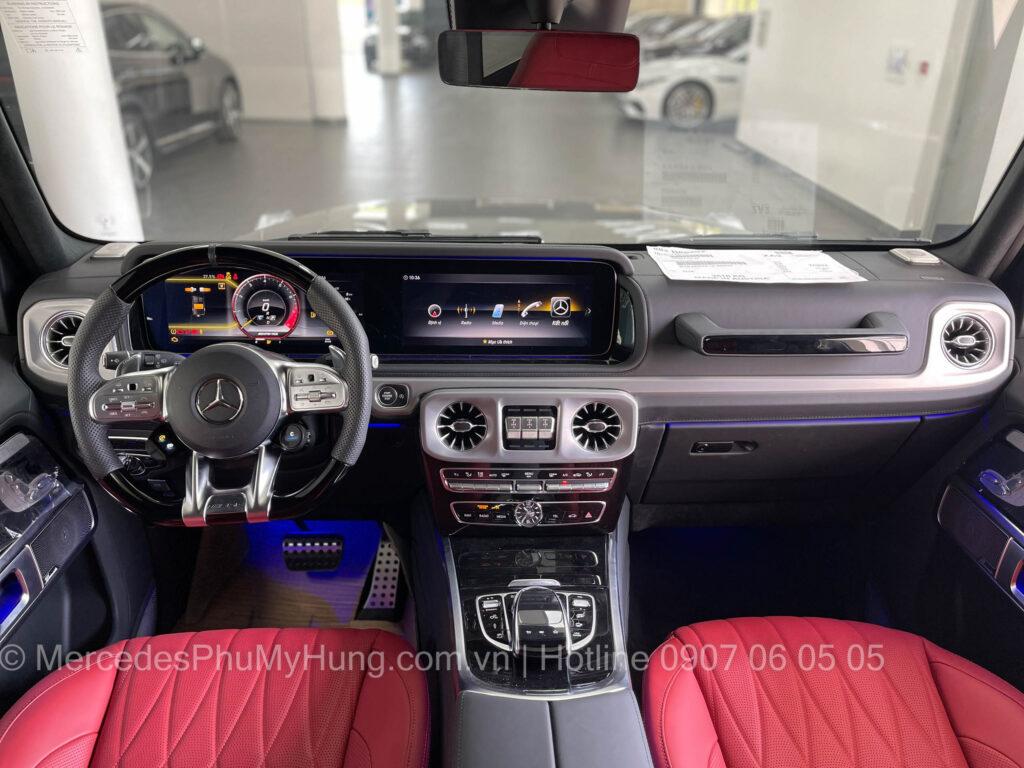 Mercedes-AMG G63 Nội thất đỏ