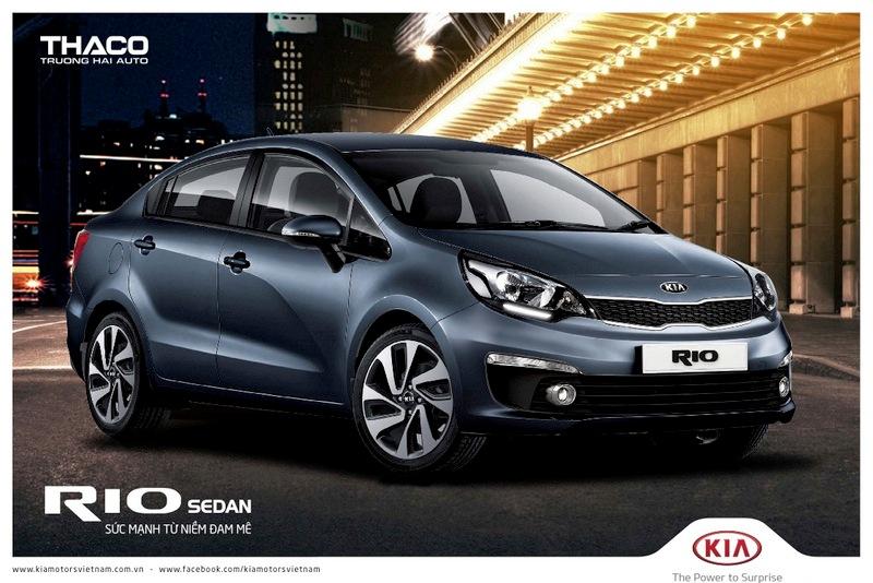 Thông số kỹ thuật xe Kia Rio Sedan 2017..