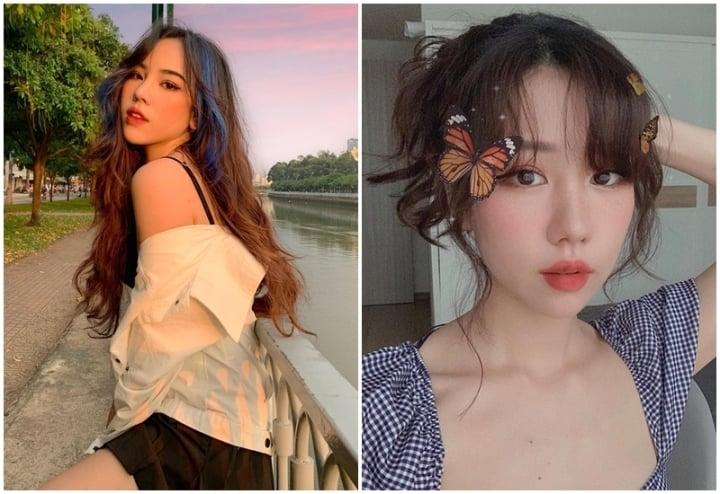 Vẻ đẹp giống ca sĩ Min giúp nữ sinh 10X nổi tiếng trên mạng Việt - 1
