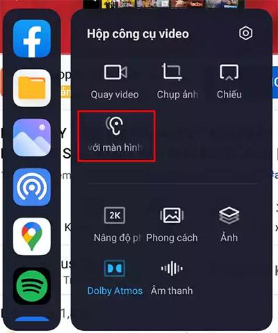 Thông báo nghe video YouTube tắt màn hình tắt Xiaomi