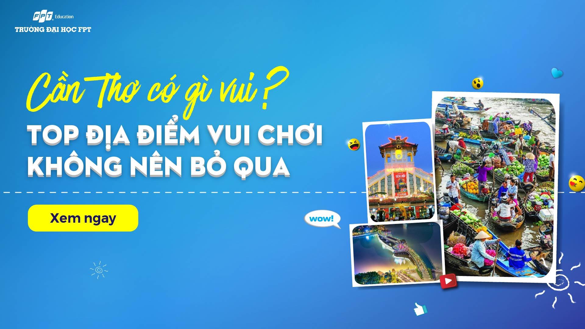 cần thơ có gì vui