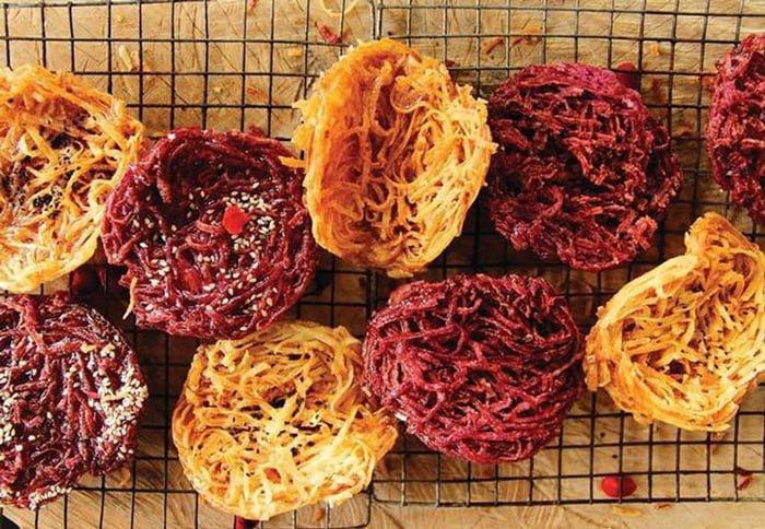 bánh rế giòn thơm - đặc sản Bình Thuận