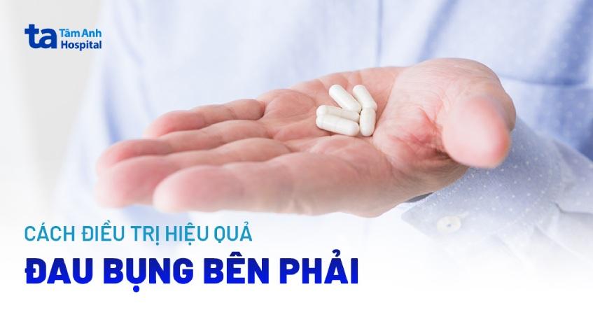 cách điều trị đau bụng bên phải