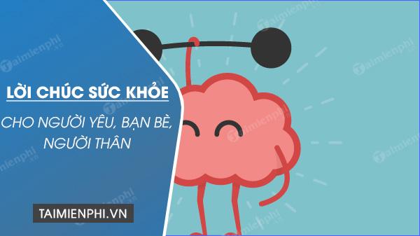 Những lời chúc sức khỏe tốt nhất