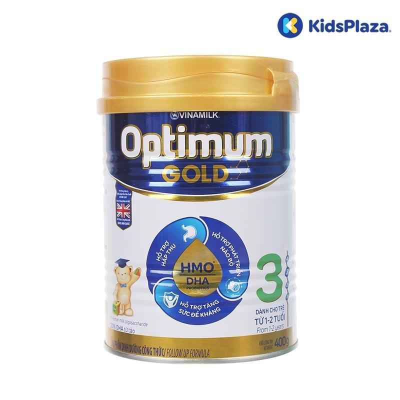 Sữa Vinamilk Optimum Gold 3 400g cho bé 1-2 tuổi