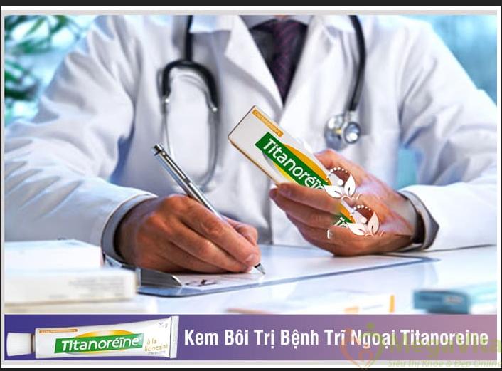 Kem Bôi Trị Bệnh Trĩ Ngoại Titanoreine Của Pháp 20g Hiệu Quả