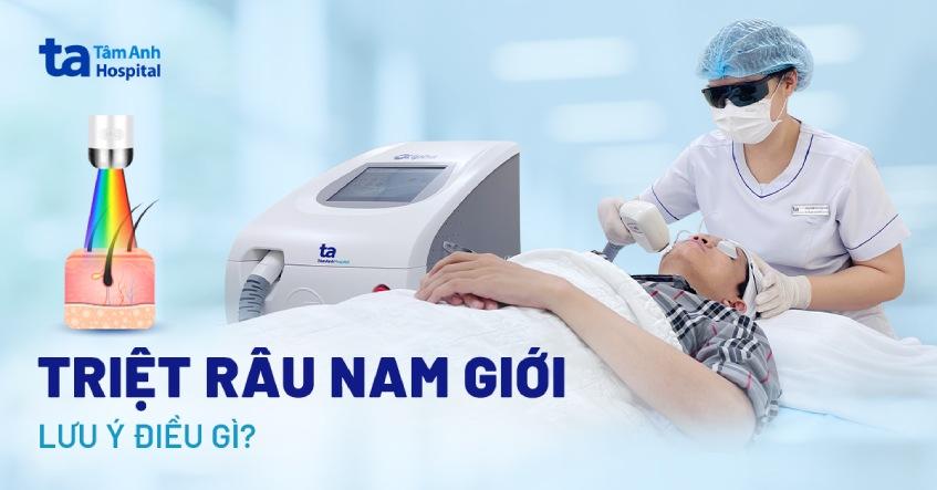 triệt râu ở nam giới