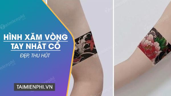 Xăm hình vòng tay Nhật cổ đẹp nhất cho nam và nữ trong thời đại hiện