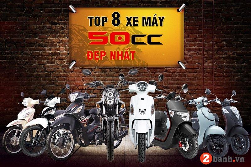 Top 8 xe máy 50cc đẹp đáng mua nhất hiện nay 2024