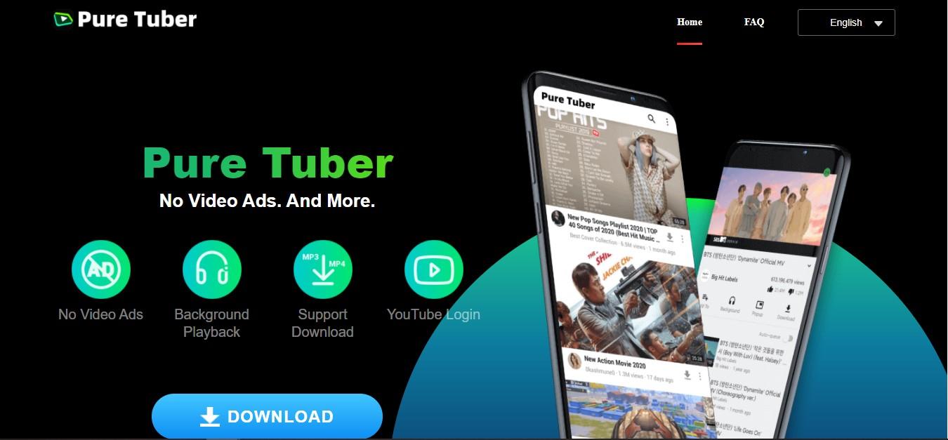 Tải Pure Tuber: App xem video phát nền, không quảng cáo