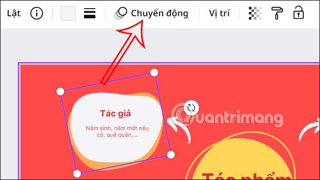 Hướng dẫn tạo hiệu ứng động trong Canva