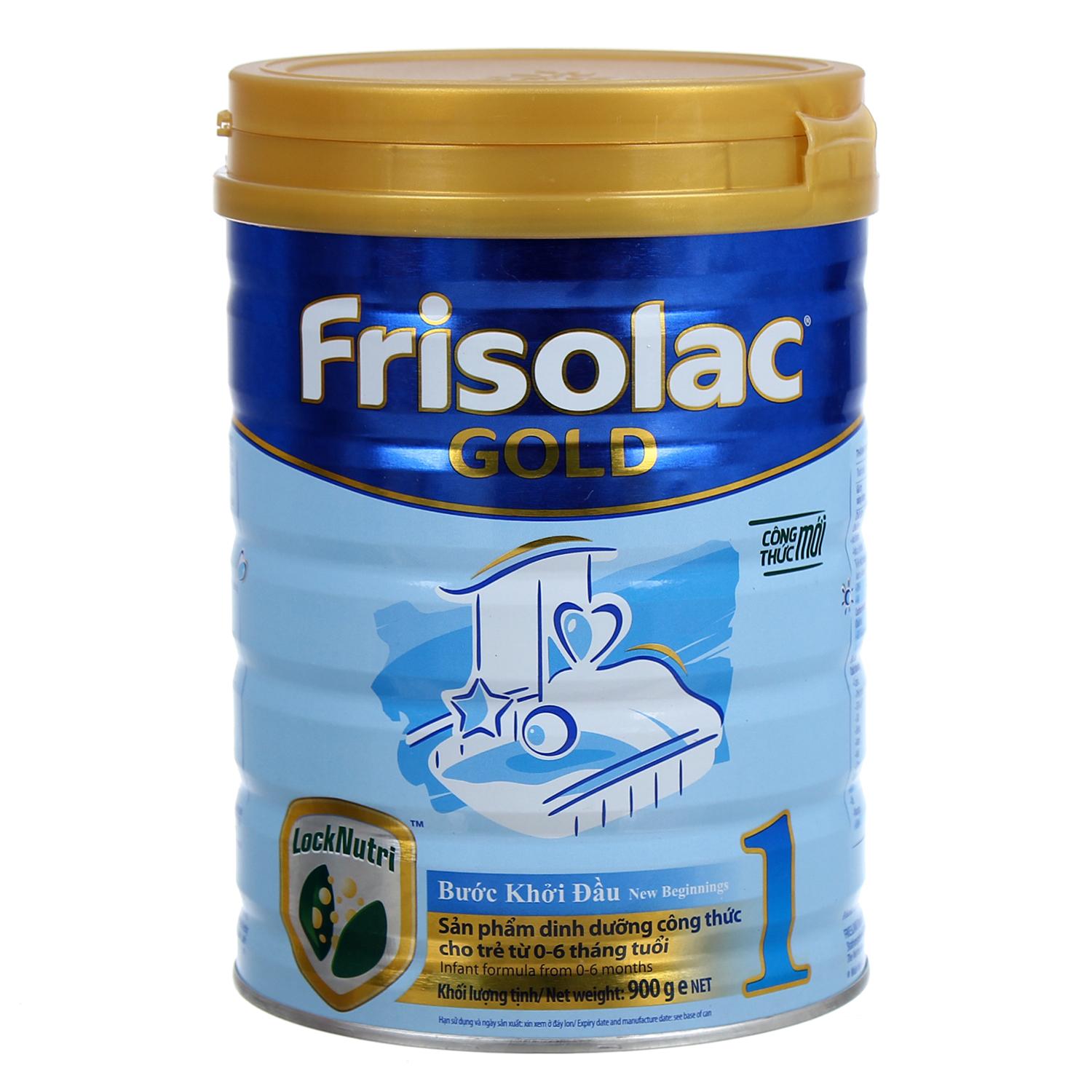 Sữa Frisolac Gold 1 900g (0 - 6 tháng)