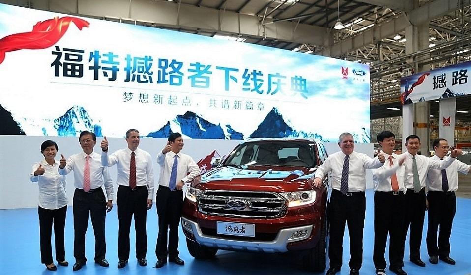 Buổi ra mắt xe tải của Ford và JMC hợp tác