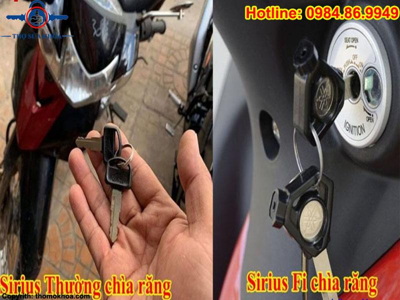 Quên Không Tắt Chìa Khóa Xe Sirius