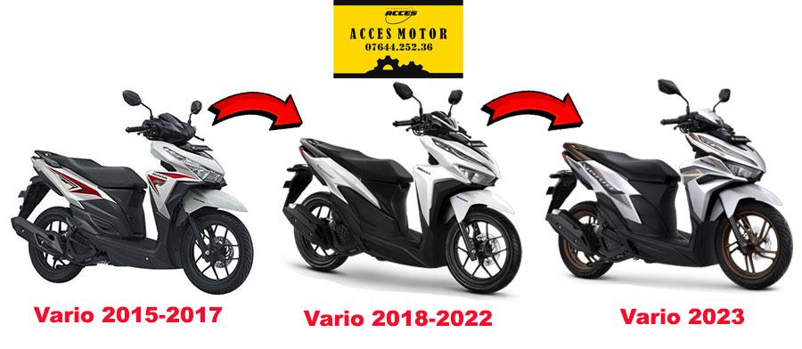 Các đời xe Honda Vario 125