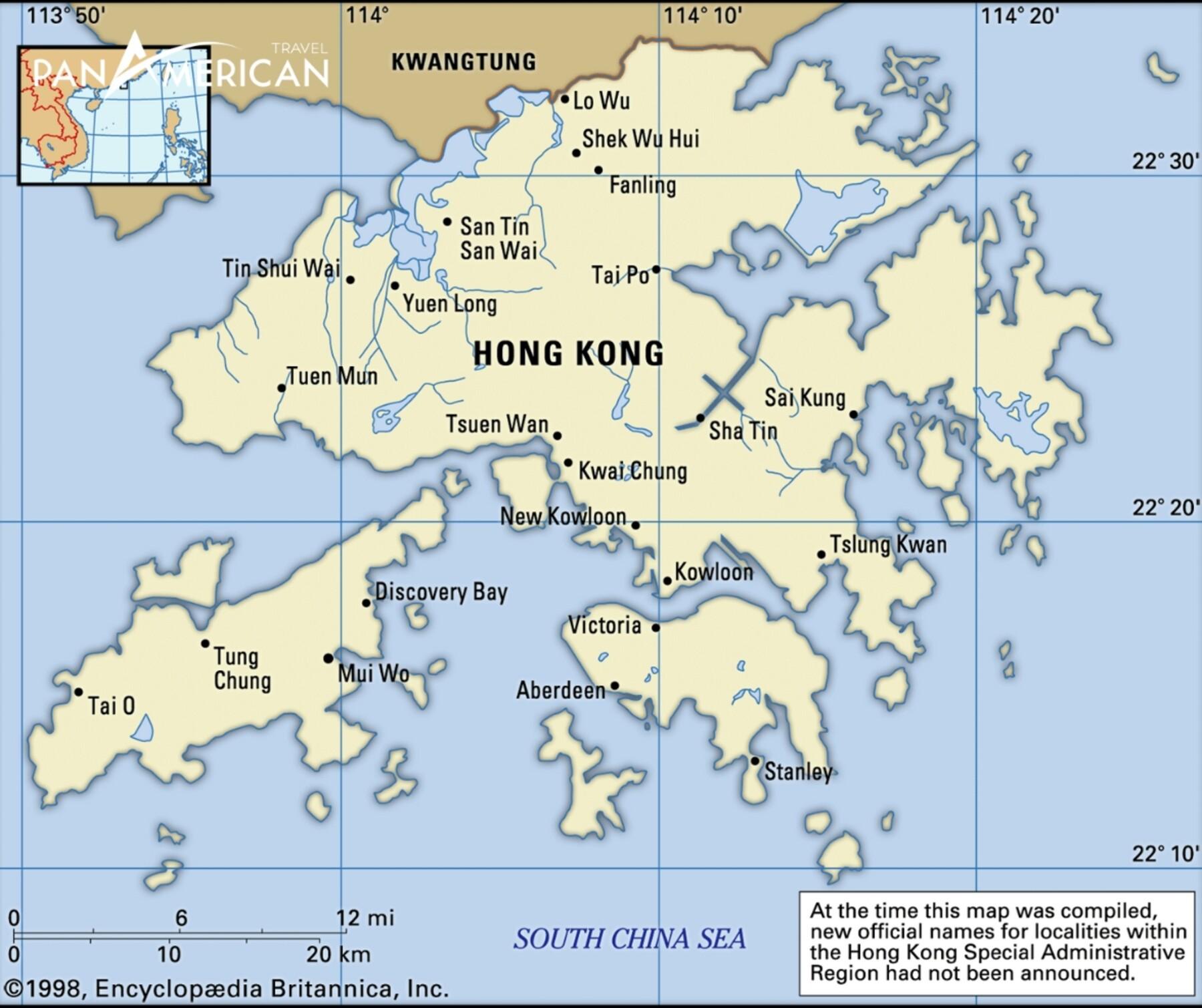 Hongkong là địa phương tự trị của Trung Quốc