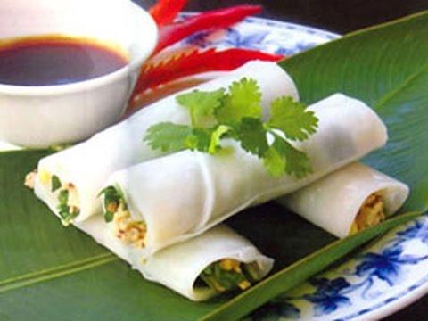 cách làm phở cuốn chay