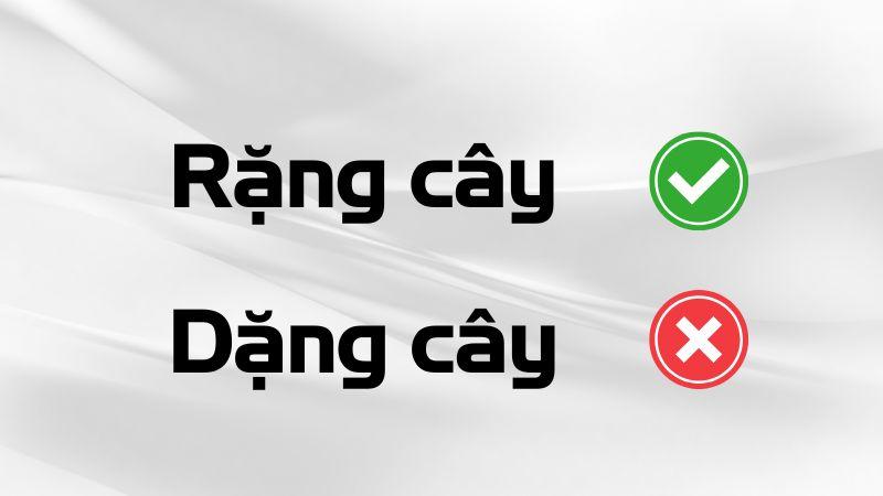 Rặng cây hay dặng cây