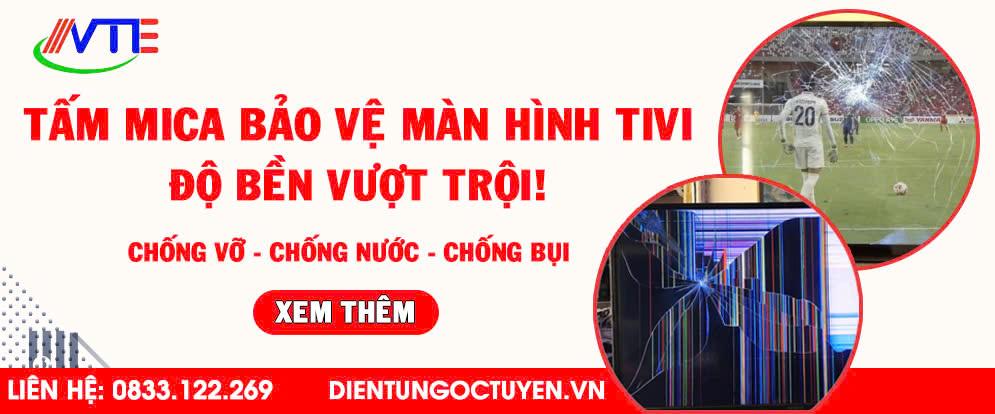 Tấm meca bảo vệ màn hình tivi