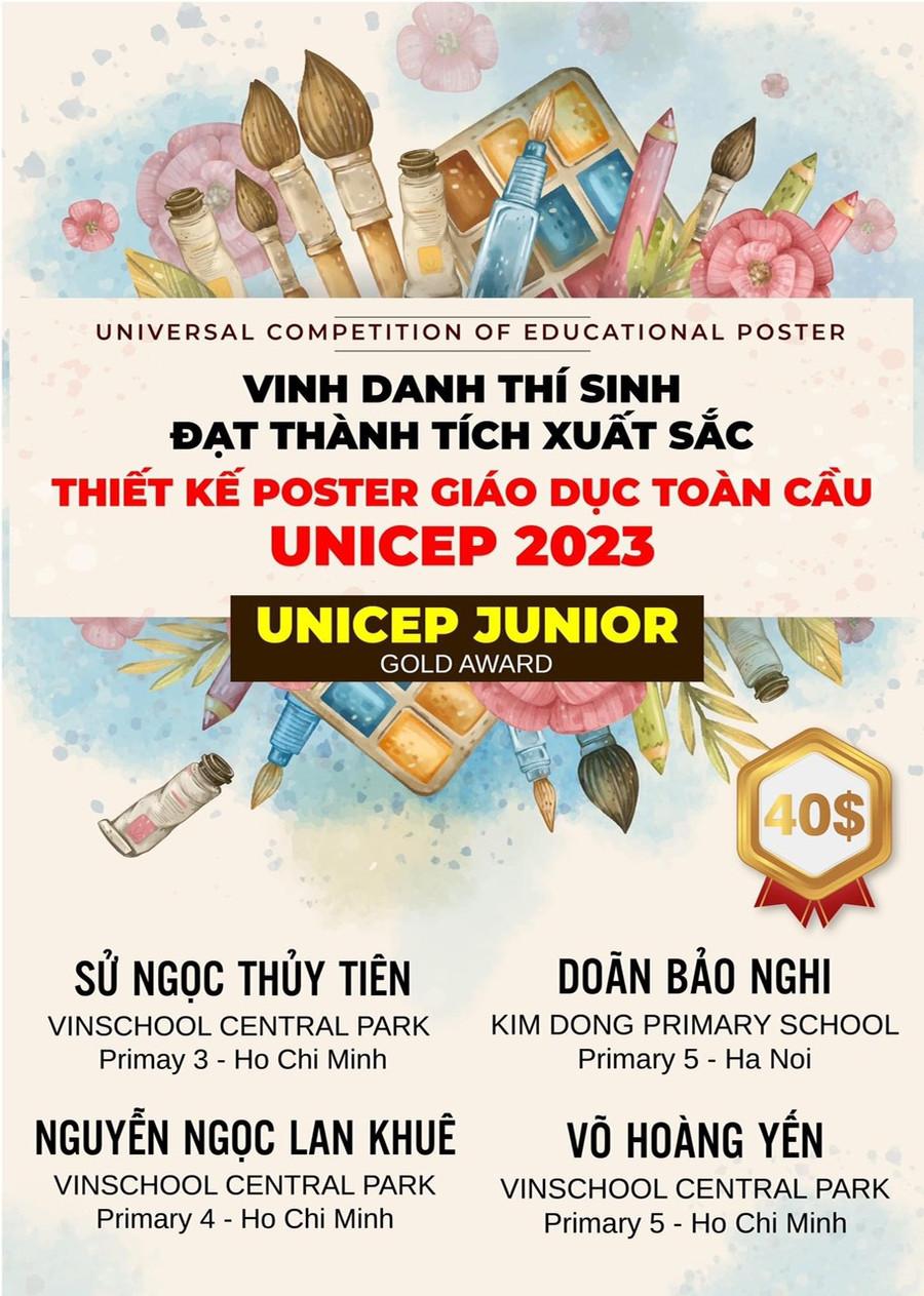 Bảo Nghi sáng tạo trong việc học qua những bức tranh.